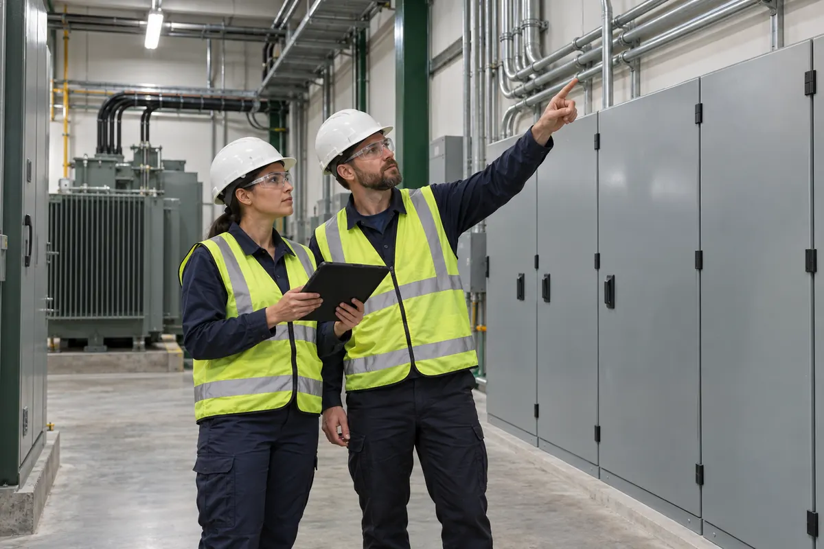 Imagen ilustrativa de evaluación de infraestructura eléctrica