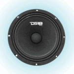 ALTAVOZ - DS18 Pro-GM8 - 8 ", rango medio, canasta de acero negro, 580 W MAX, 190 W RMS, 8 ohmios