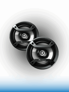 Pioneer - Altavoces de 2 vías TS-F1634R de 6,5" y 200 W