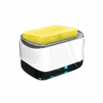 Dispensador de Jabon Cocina,Dispensador Jabon Cocina con Soporte de Esponja,Base Antideslizante