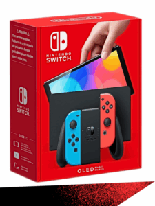 Nintendo Switch Modelo OLED w/ Neon Red & Neon Blue Joy-Con - Standard Edition (Version Internacional)