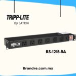 Tripp-Lite RS-1215-RA Barra de Contactos para Instalación en Rack, 1U, 120V, 15A, 5-15P, 12 Tomacorrientes