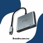 JESWO Adaptador USB C a HDMI, 3 en 1 Adaptador Tipo C