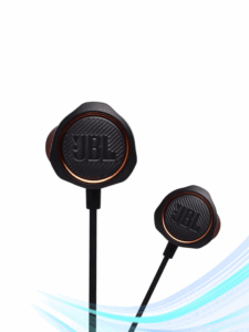 JBL Quantum 50 – Audífonos Gamer In-Ear con Micrófono (Negro)