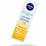 NIVEA SUN Protector Solar Facial Anti-Edad FPS 50+ con Q10 - 50 ml