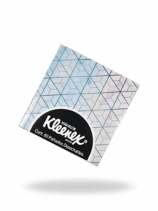 Caja de Pañuelos Kleenex - 60 Pañuelos Desechables