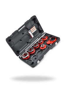 RIDGID 12-R | Juego de Tarrajas NPT con Maneral 1/2" a 2"