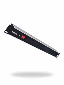 Barra Multicontacto Intellinet 713993 – 8 Contactos, Rack 19", 1U