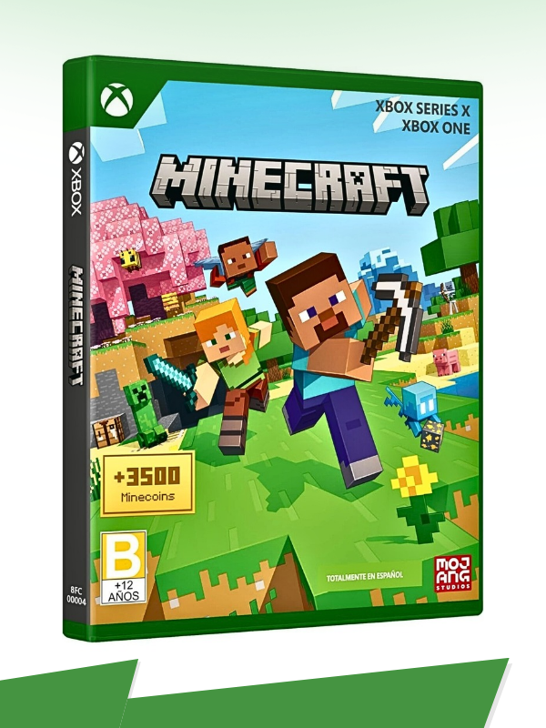 Minecraft – Edición Estándar Compatible con Xbox One y Xbox Series X