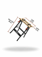 Truper MT-100 – Mesa de Trabajo Multiusos Plegable - Image 2
