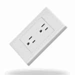 Volteck CODO-EB | Placa armada con contacto dúplex, 3 módulos