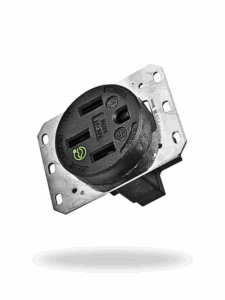 Hubbell HBL9450A – Receptáculo Grado Industrial 50A, 125/250V, 3 Polos + Tierra (NEMA 14-50R)