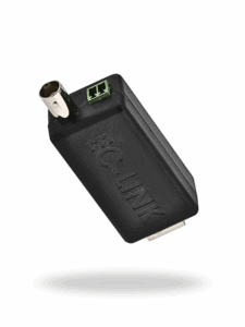 EC-Link, Adaptador Ethernet sobre Coaxial (EoC) de Largo Alcance, PoE+ 30W