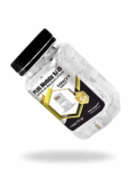 Linkedpro TC5-100 – Bote con 100 Plugs Modulares RJ45 Cat5e sin Blindaje, Chapado en Oro 30 Micras