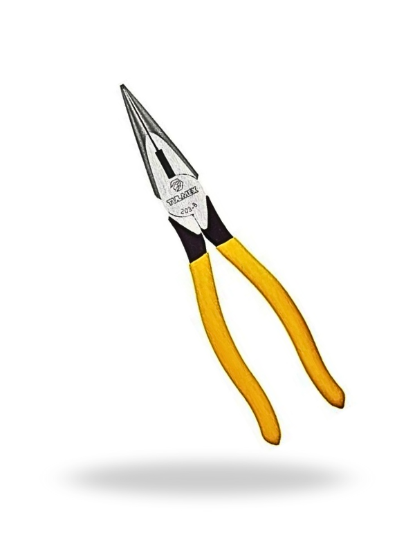Tulmex 203-8 – Pinza de Punta Cónica con Corte de 8"