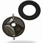 Hubbell-Raco 5197-2 – Cubierta Redonda para Racimo, Uso en Exteriores