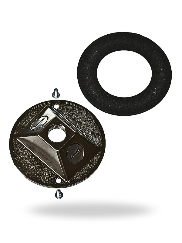 Hubbell-Raco 5197-2 – Cubierta Redonda para Racimo, Uso en Exteriores