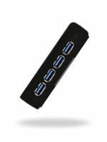 StarTech ST4300USB3 – Concentrador USB 3.0 de 4 Puertos, Negro - Image 2