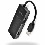 StarTech USB32HDVGA – Adaptador USB 3.0 a HDMI y VGA para Monitores Duales