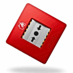 AJAX Manual CallPoint (Red) – Estación Manual Inalámbrica Reajustable