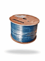 INTELLINET 705042 – Bobina de Cable Cat6a S/FTP, 305 m, 100% Cobre, Azul - Image 2