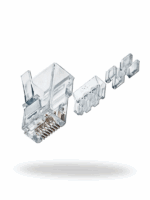 INTELLINET 790550 – Plug RJ45 Cat6A Sólido UTP, 80 Piezas, Oro 50 Micras PRO - Image 2