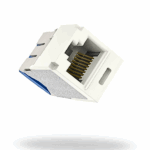 PANDUIT CJ6X88TGIW – Jack Modular TG Mini-Com™ UTP RJ45 Cat6A, Blanco