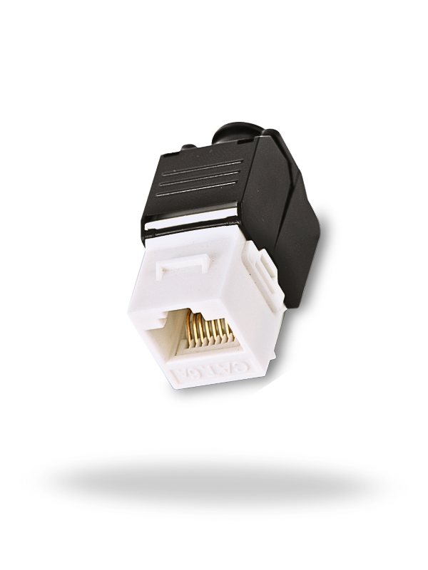 SAXXON M242C6A - Módulo Jack Keystone RJ45 Cat 6A,