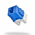 BELDEN AX104193 – Jack RJ45 Cat 6 Estilo KeyConnect Azul