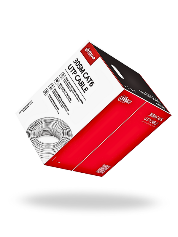 DAHUA PFM923I-6UN-C – Bobina de Cable UTP Cat 6, 305 m