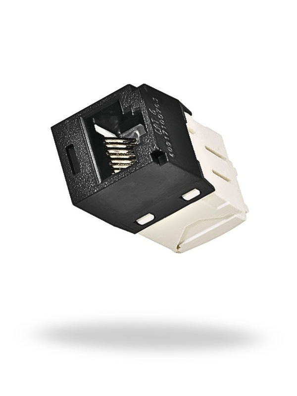 PANDUIT CJ688TGBL – Módulo Jack RJ45 Cat 6 UTP Mini-Com™ TG, Negro