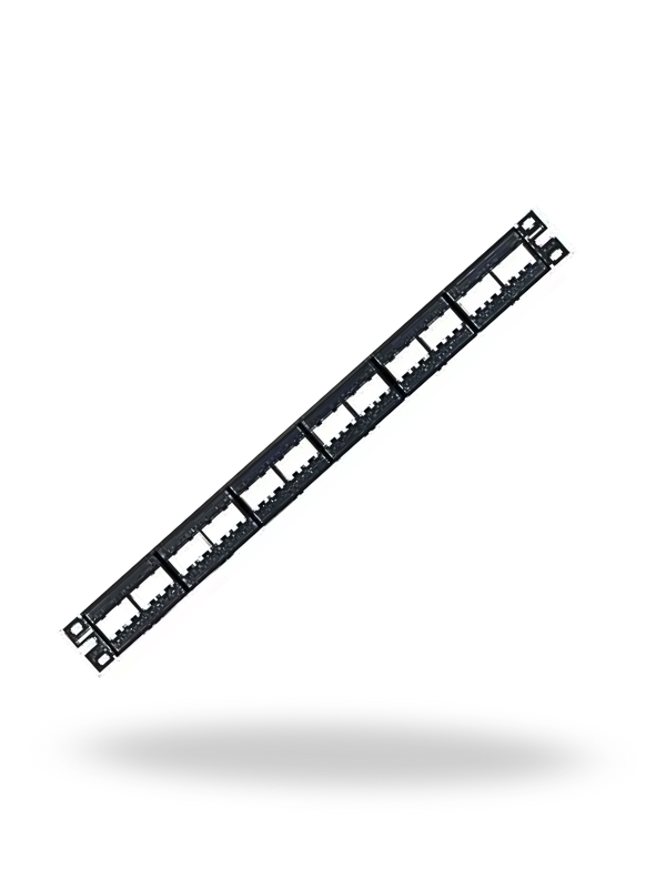 PANDUIT CPP24WBLY – Panel de Parcheo Mini-Com™ 24 Puertos, 1UR, Sin Blindaje