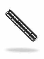 PANDUIT CPP48WBLY – Panel de Parcheo Mini-Com™ 48 Puertos, 2UR, Sin Blindaje - Image 2