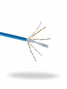 PANDUIT NUC6C04BU – Bobina de Cable UTP Cat 6 NetKey, 305 m, Azul