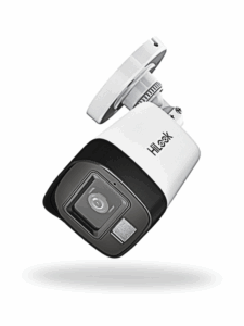 Cámara Bala IP Dual Light 2MP (IPC-B120HA-LUC), 2.8 mm, IR 20 m + Luz Blanca 15 m, Micrófono, AcuSense Lite, IP67, PoE
