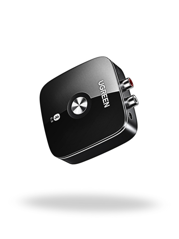 UGREEN Receptor Bluetooth 5.0 – Adaptador de Audio con Jack 3.5 mm y 2 RCA