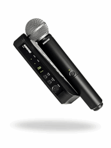 Shure BLX24/SM58 – Sistema Inalámbrico con Micrófono de Mano Dinámico Cardioide