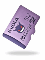 SanDisk microSDXC 512 GB Edición Pokémon Gengar