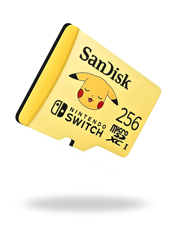 SanDisk microSDXC 256 GB Edición Pokémon Pikachu