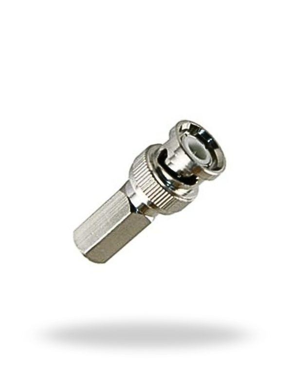 Conector BNC Macho de Ensamble Roscable TT-RG-92