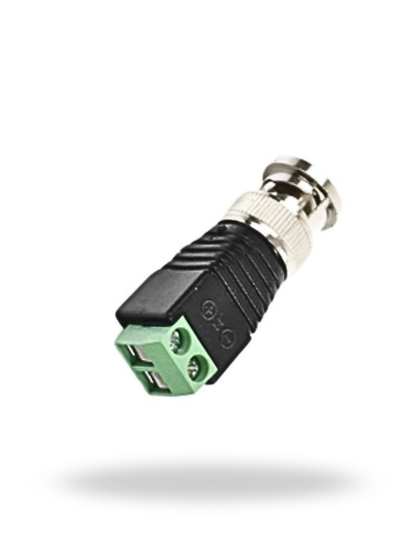 Adaptador BNC Macho a Terminales con Tornillo TT-RG-17