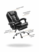 X-PROSS Silla Reclinable de Oficina – Confort - Image 2