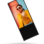 Pantalla Profesional 55” 4K para Publicidad Digital con Base de Piso (Tótem)