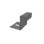 (CH-GFTB-EP) Grapa de fijcacion  para escalera tubular