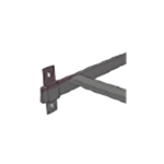 (CH-OFTB-EP) Omega para fijacion de perfil lateral tubular - Image 2