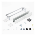 Caja Para Instalación en Escritorio para Voz, Datos o Contactos Eléctricos / Capacidad para 4 Módulos / Salida de Cables Posterior / Los Módulos se Adquieren Aparte / (KFC134/14CY) - Image 3