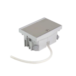 Caja de Suelo Estanca IP66 para Interior y Exterior / Protecci?n contra Polvo y Agua / Sistema de Drenaje Integrado / Cierre Manual o de Seguridad / Alta Resistencia para ?reas P?blicas