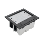 Caja Para Instalaci?n en Piso Falso para Voz, Datos o Contactos El?ctricos / Capacidad para 2 M?dulos / Espacio Embellecedor en la Tapa / Profundidad Ajustable de 90 a 120 mm (3.54 a 4.72 pulgadas) / Los M?dulos se Adquieren Aparte / (SF210/14CY) - Image 3