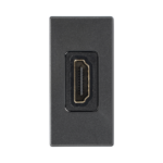 M?dulo HDMI Hembra - Hembra Color Grafito / (K129B/14)