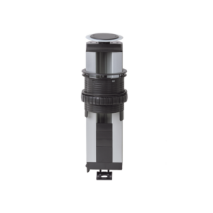 Teleblock Simon K45 para Voz, Datos, Multimedia o Contactos El?ctricos / Capacidad para 5 M?dulos K45 / Apertura Autom?tica con Tapa Abatible / Instalaci?n en Mobiliario de Oficina o Comercial / (KTLE205CY)
